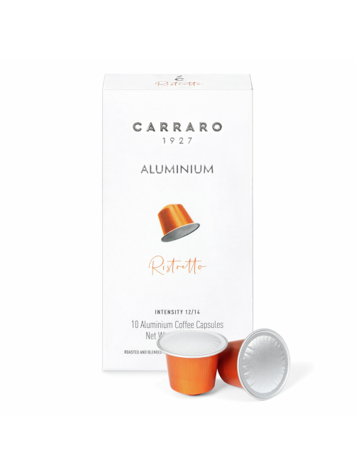 Кофе в капсулах Carraro Ristretto для кофемашин Nespresso 10шт, 55г