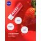 Бальзам для губ Nivea Фруктовое сияние Клубника, 4.8г