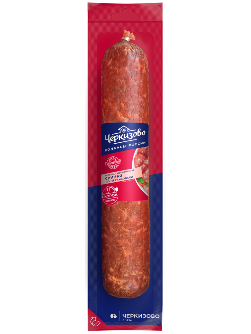 Колбаса Черкизово Свиная сырокопченая, ~450г