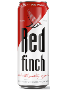 Пиво Red Finch светлое пастеризованное, 0.45л