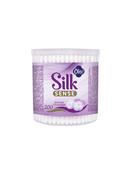 Палочки ватные Ola! Silk Sense, 200шт