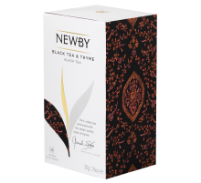Чай черный Newby Чабрец пакетированный (2г x 25шт), 50г