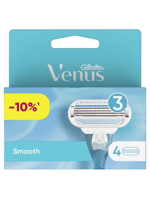 Кассета для бритвенного станка Gillette Venus женская, 4шт