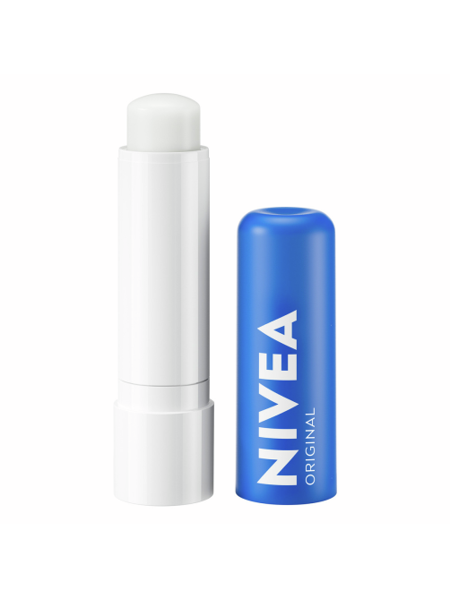 Бальзам для губ Nivea Основной уход с маслами авокадо, жожоба и дерева ши, 4.8г