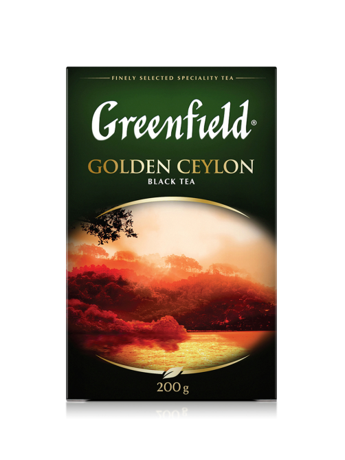 Чай Greenfield Golden Ceylon черный, 200г