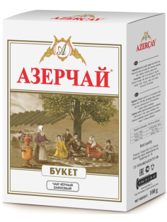 Чай Азерчай Букет черный байховый, 100г