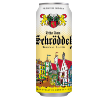 Пивной напиток Otto Von Schrodder Original лагер светлое, 0.5л