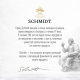 Водка Schmidt черная смородина, 0.7л