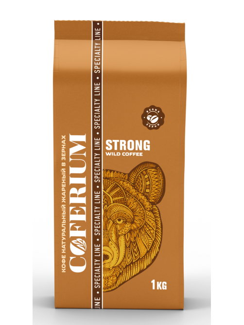 Кофе Coferium Strong в зернах, 1кг