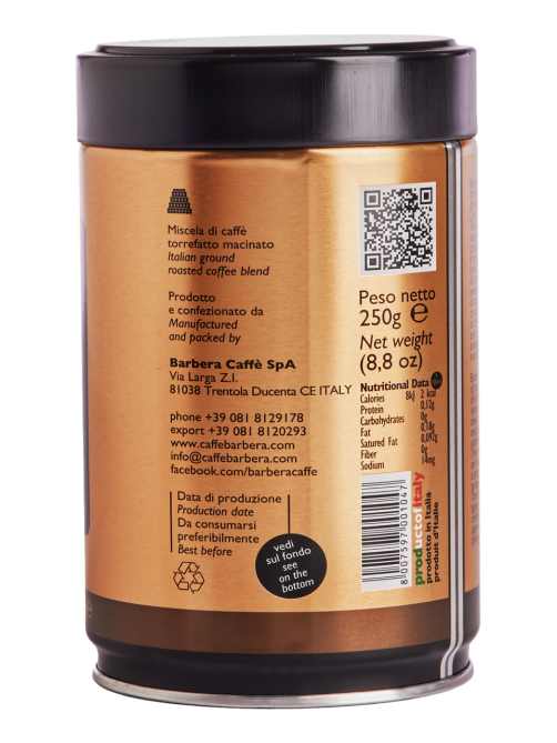 Кофе Barbera молотый, 250г