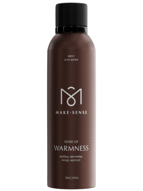 Парфюмированный мусс для душа Make Sense Sense of Warmness, 200мл