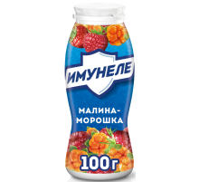 Напиток кисломолочный Имунеле малина-морошка 1.2%, 100г