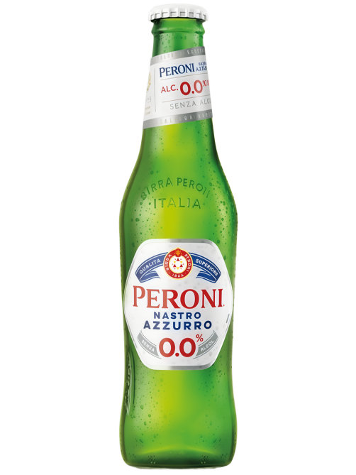 Пиво Peroni Nastro Azzuro безалкогольное, 0.33л x 12 шт