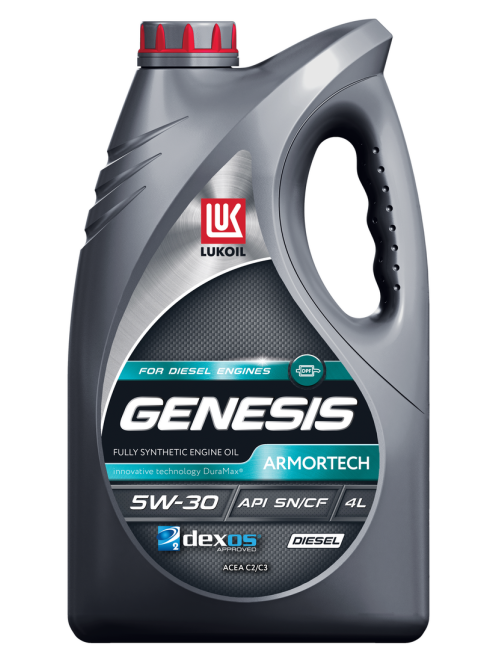 Масло моторное масло Lukoil Genesis Armortech Diesel 5W-30, 4л