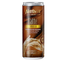 Напиток молочно-кофейный Natura selection Latte Ваниль, 220мл