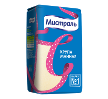Крупа манная Мистраль 800г