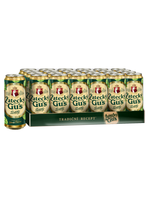 Пиво Zatecky Gus светлое, 0.45л