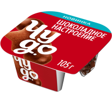 Йогурт Чудо Шоколадное настроение с хрустящими насыпками-шариками 4%, 105г