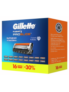 Кассеты сменные Gillette Fusion 5 Proglide, 16шт