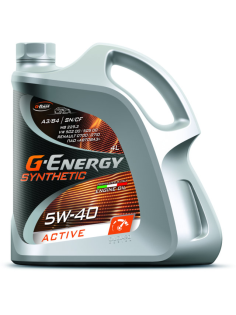 Масло моторное G-Energy Synthetic Active 5W-40, 4л