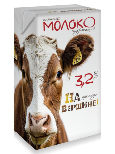 Напиток молокосодержащий На вершине ультрапастеризованный 3.2%, 925мл
