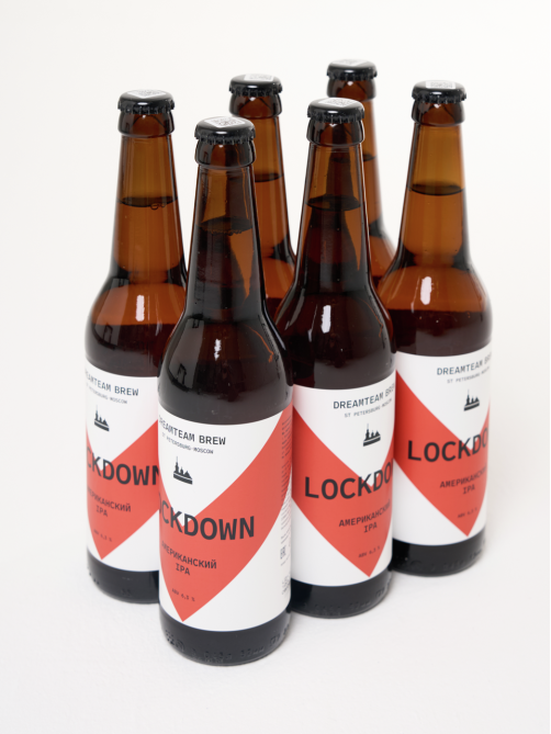 Пиво Dreamteam Brew Lockdown Эль светлое, 0.45л