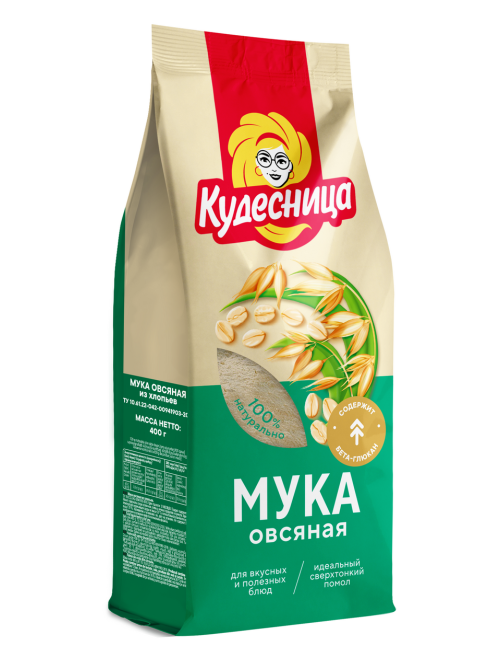 Мука овсяная Кудесница 400г