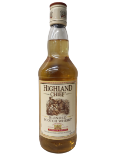 Виски шотландский Highland Chief купажированный, 0.5л