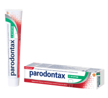 Зубная паста Parodontax от воспаления и кровоточивости десен с фтором, 75мл