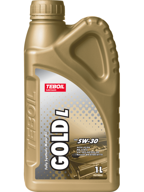 Масло моторное Teboil Gold L 5W-30, 1л