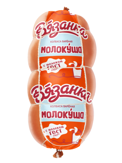 Колбаса Вязанка Молокуша вареная, 450г