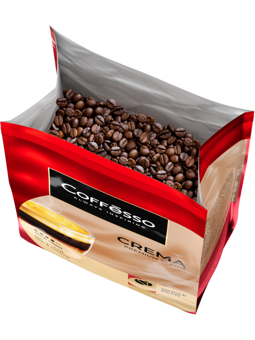 Кофе Coffesso Crema зерновой, 1кг