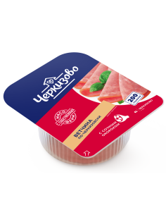 Ветчина вареная Черкизово по-черкизовски нарезка, 200г