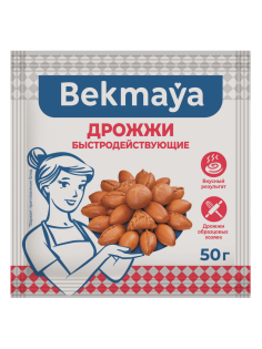 Дрожжи Bekmaya быстродействующие, 50г