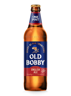 Пивной напиток Old Bobby Ale Эль светлый, 0.568л