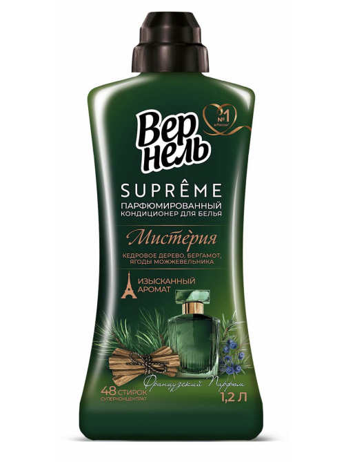 Кондиционер для белья Вернель Supreme Мистерия, 1.2л