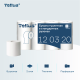 Туалетная бумага Tellus Премиум белая 2 слоя 8 рулонов