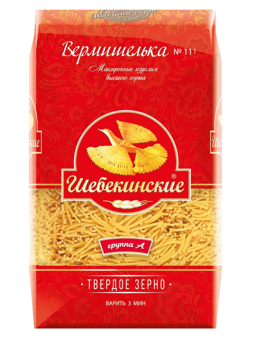 Макароны вермишель Шебекинские №111, 450г