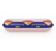 Колбаса Клинский МК Докторская вареная ГОСТ, ~1.2кг