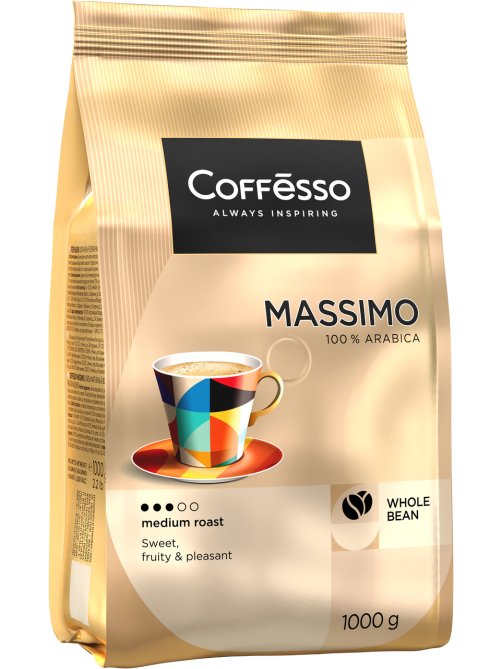 Кофе Coffesso Massimo зерновой, 1кг