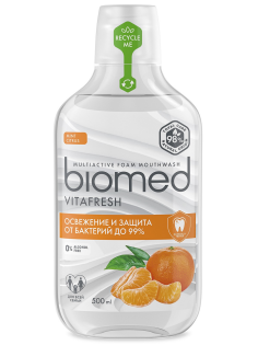 Ополаскиватель для полости рта Biomed Vitafresh Цитрус, 500мл