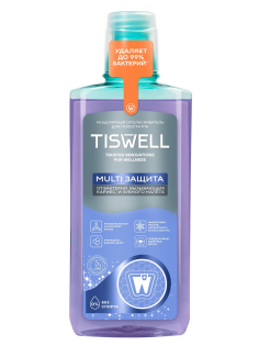Ополаскиватель для полости рта Tiswell Multi Защита, 500мл