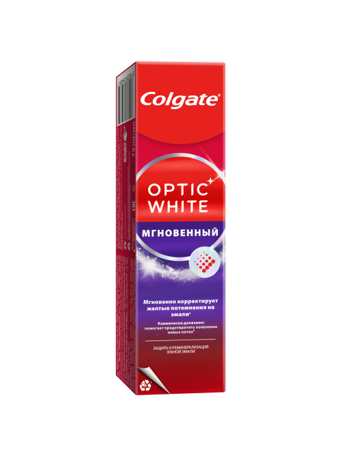 Зубная паста Colgate Optic White мгновенный, 75мл