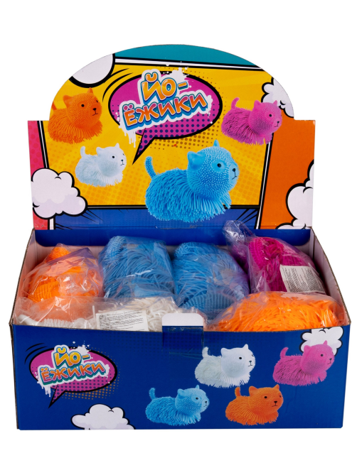 Игрушка 1Toy Йо-ежики кот, 20см