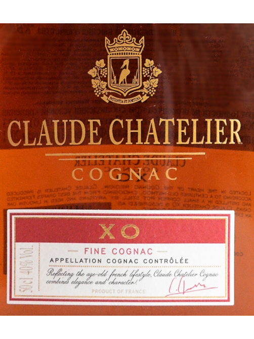 Коньяк Claude Chatelier XO в подарочной упаковке, 0.5л