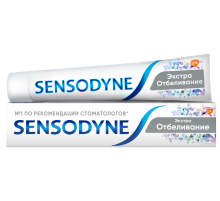 Зубная паста Sensodyne Экстра отбеливание для чувствительных зубов с фтором, 50мл