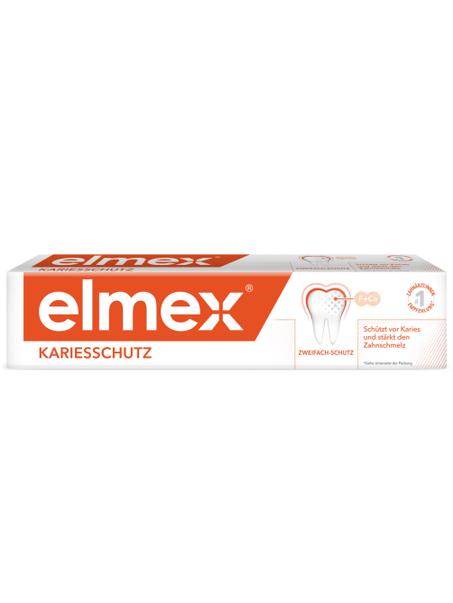 Зубная паста Elmex Защита от кариеса и укрепления эмали, 75мл