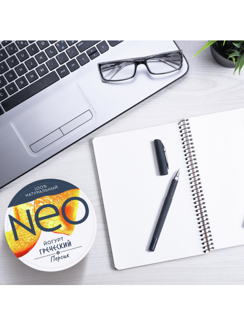 Йогурт греческий Neo персик 1.7%, 125г