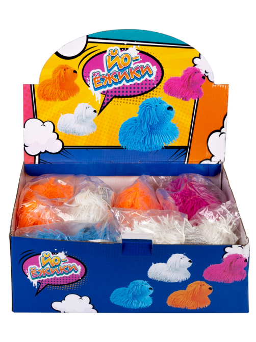 Игрушка 1Toy Йо-ежики собака, 20см