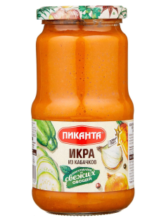 Икра из кабачков Пиканта, 450г
